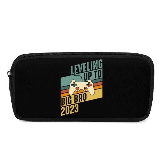 Level up Big Brother 2023 Baby Gamer Boy Baby Pencil Cases