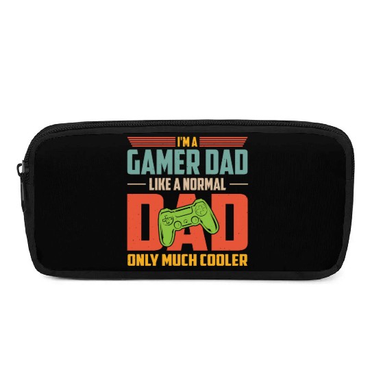 Gamer Gaming dad fathers day Pencil Cases
