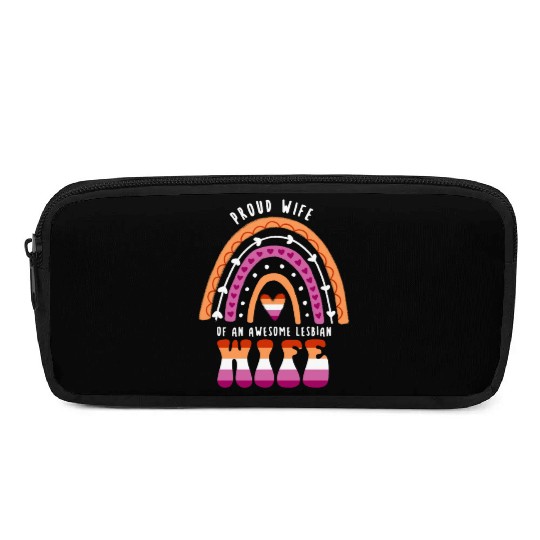 Proud Wife Awesome Lesbian Wife Pencil Cases