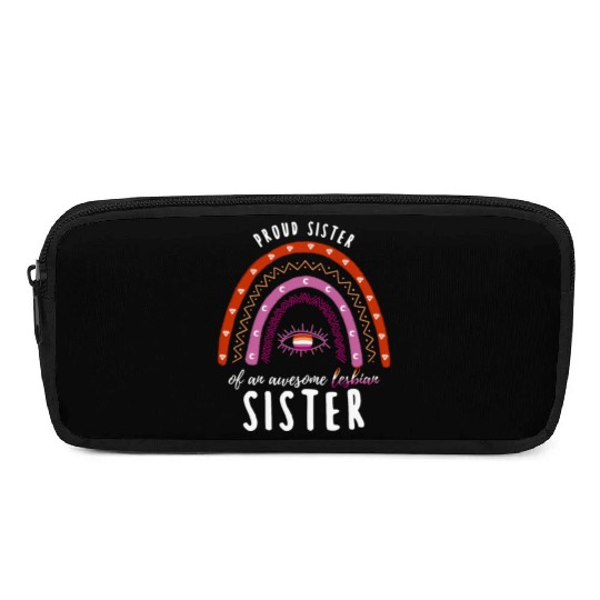 Rainbow Sister Lesbian Sister Pencil Cases