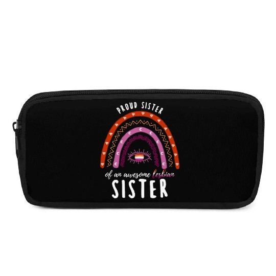 Rainbow Sister Lesbian Sister Pencil Cases