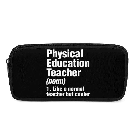 Physical Education Teacher Cooler PE Gym Coach Pencil Cases
