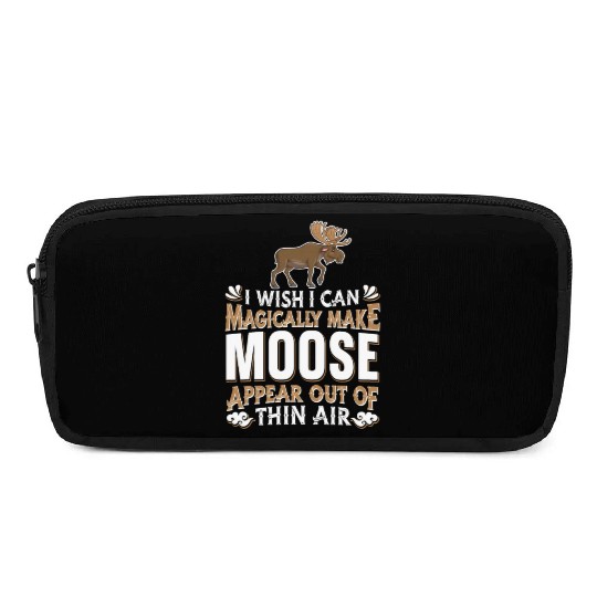 Moose Elk Hunting Pencil Cases