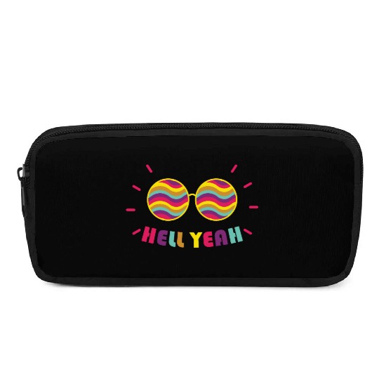 Pride Month - Hell Yeah - Rainbow Glasses Pencil Cases