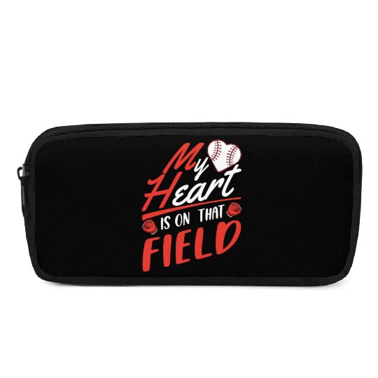 Baseball Mom Son Baseball Lover Pencil Cases