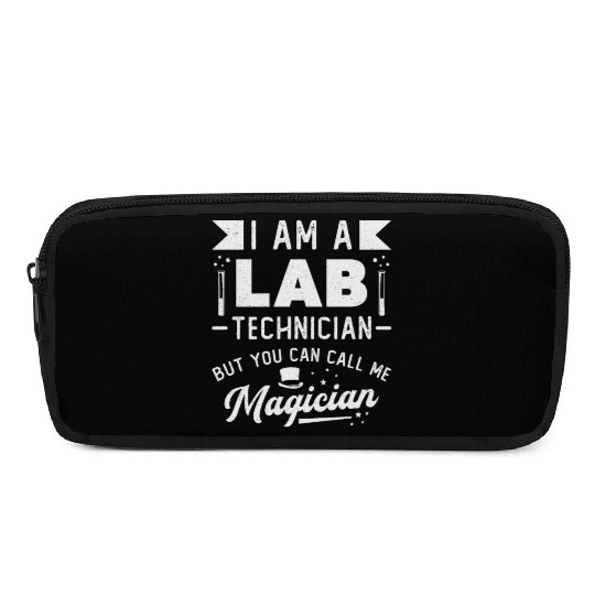 I Am A Lab Technician Science Laboratory Tech Pencil Cases