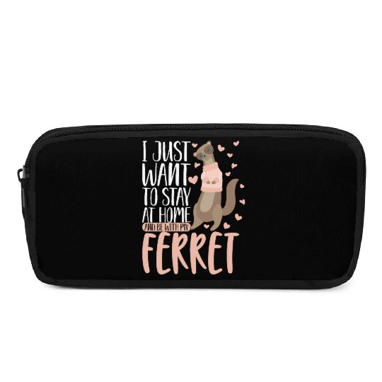 Animal Pet Lovers Day Of The Ferret Lifestyle Gift Pencil Cases