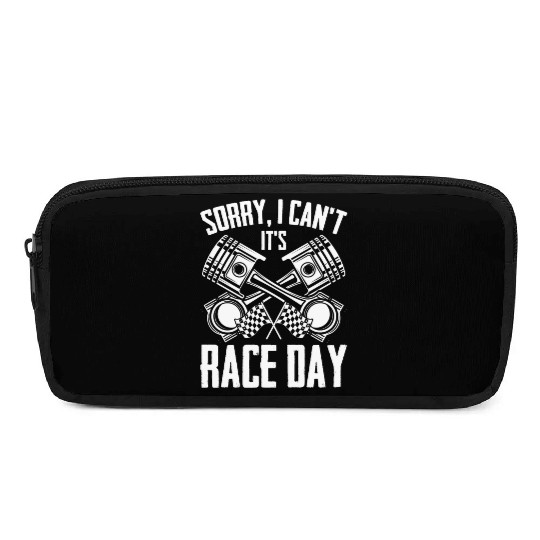 Sorry I Can't Funny Race Day Humor For Auto Pencil Cases