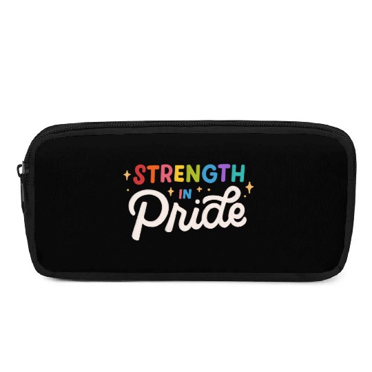 Strength in Pride month Design Pencil Cases