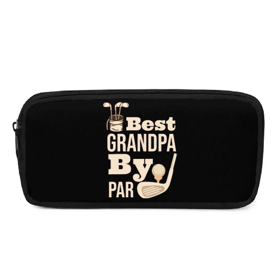 Best Grandpa By Par Father s Day Golf Grandad Golf Pencil Cases
