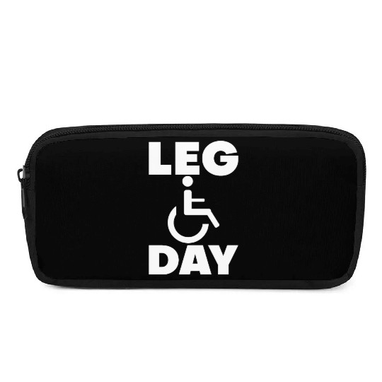 Leg Day Handicapped Wheelchair 15 Pencil Cases
