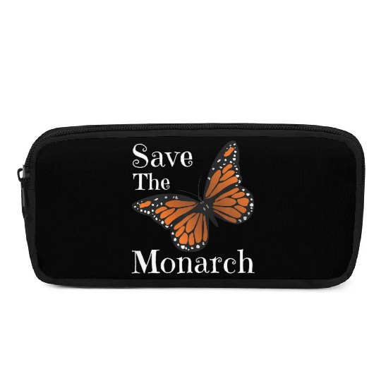 Butterfly Save The Monarch Butterflies Pollinators Pencil Cases
