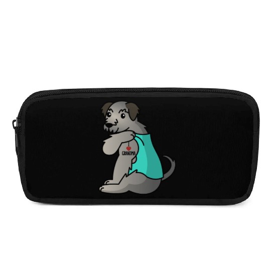 Irish Wolfhound I Love Grandma Pencil Cases