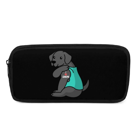 Great Dane I Love Grandma Pencil Cases