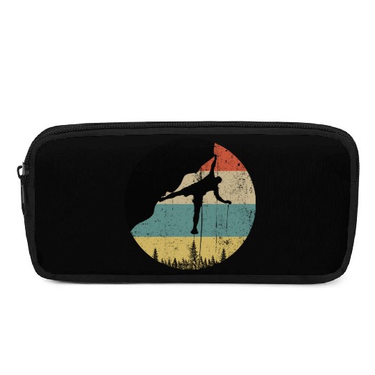 Rock climbing mountain climber Pencil Cases
