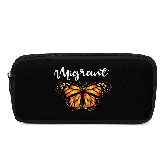 Migrant Monarch Butterfly Lover Cute Butterflies Pencil Cases