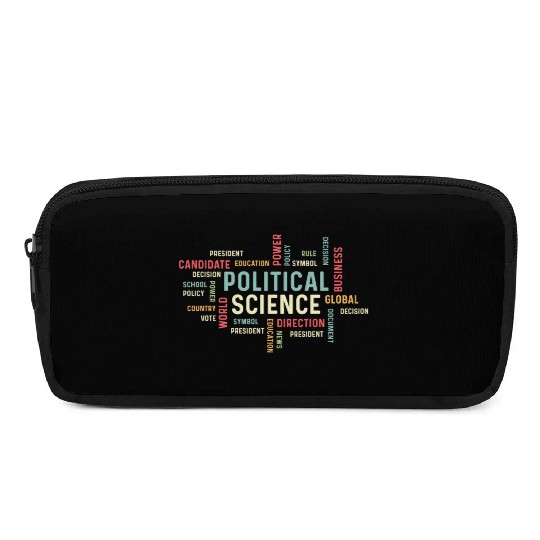 Political Science Careers Hardworking Student Gift Pencil Cases
