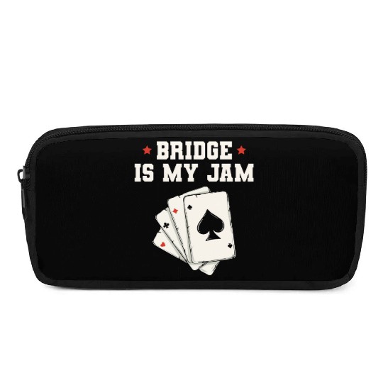 Bridge is my jam Design for a Bridge Nerd Pencil Cases