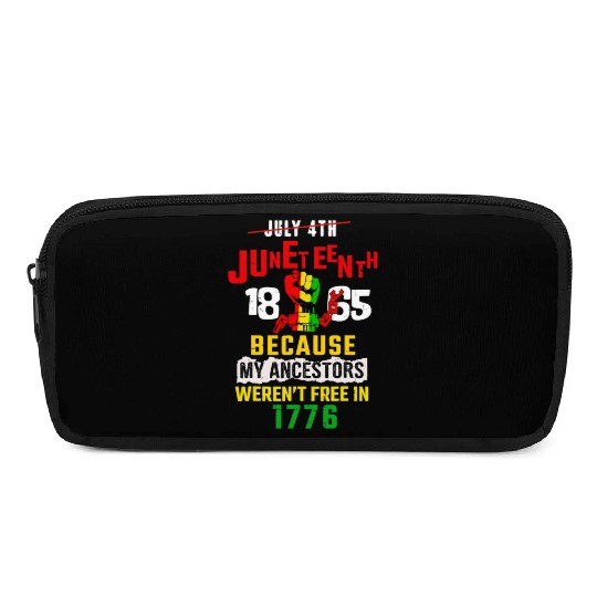 Juneteenth Black History Day Pride Gift Pencil Cases