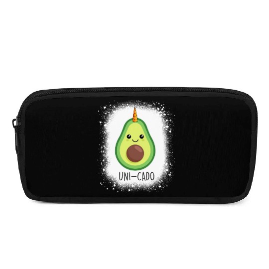 Cute Avocado Unicorn Design Pencil Cases