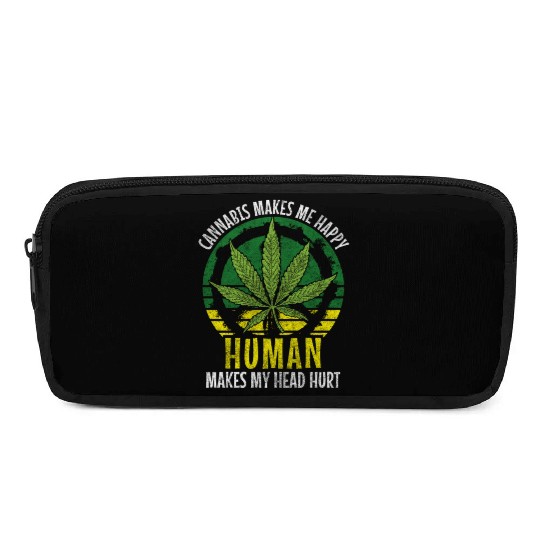 Hemp Hash Pencil Cases