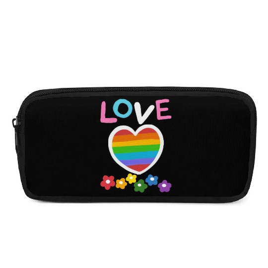 Love Flower Pride, lgbt community Pencil Cases