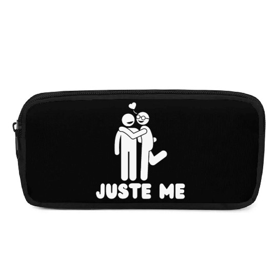 juste me - funny Pride quote lgbt community Pencil Cases