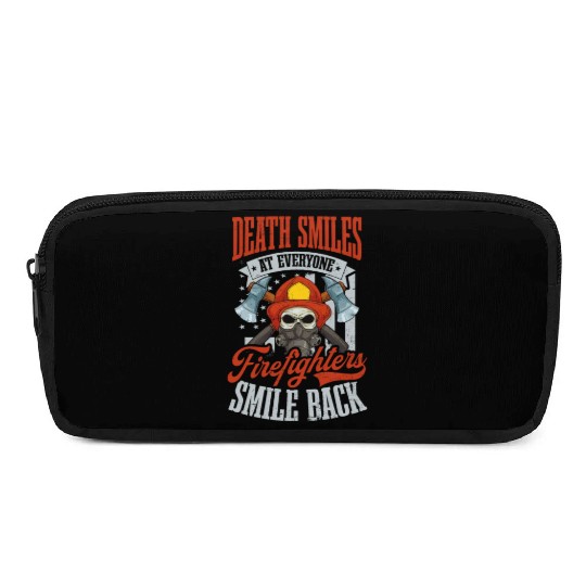 4th July Firefighter Death Smiles At Everyone Pencil Cases