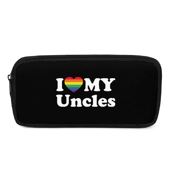 LGBTQ I Love My Uncles Gay Trans Guncle Pencil Cases