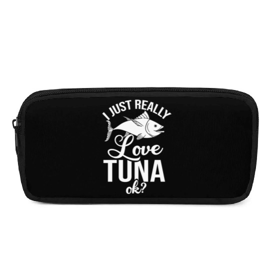 Red Tuna Fish Bluefin Fishing Salad Pencil Cases