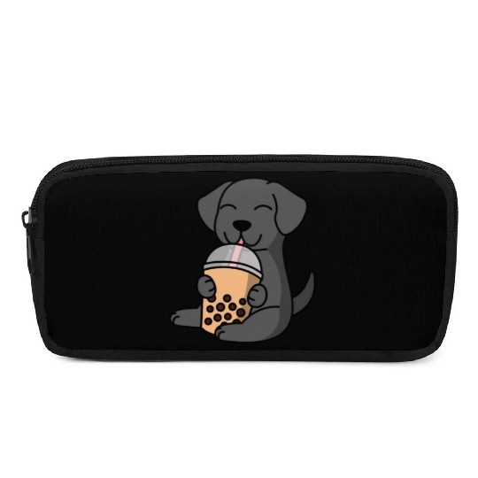 Boba Bubble Tea Great Dane Pencil Cases