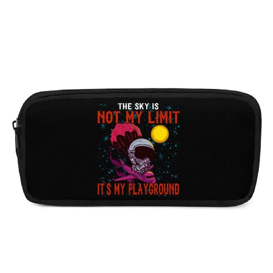 The Sky Is My Playground Skydive Funny Cute Pencil Cases
