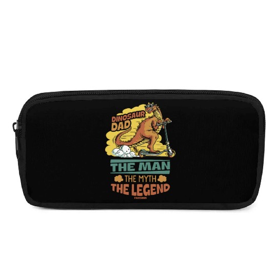 Dinosaur Dad The Man The Myth The Legend Pencil Cases