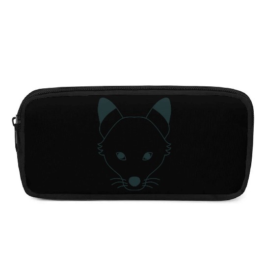 long wolf face Pencil Cases