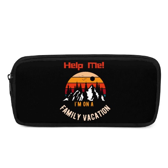 Help Me I m On A Family Vacation Pencil Cases