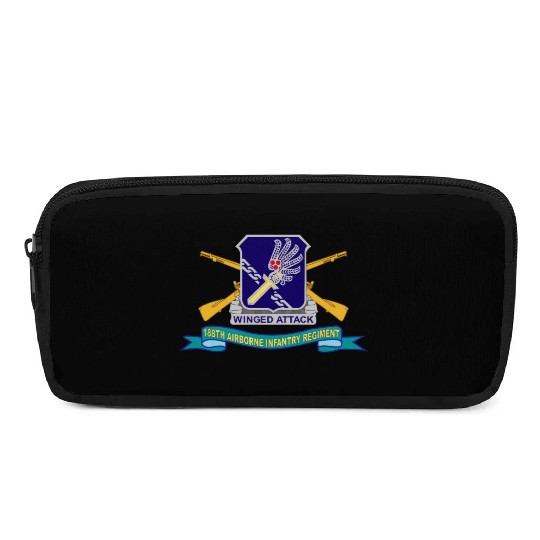 Army 188th Airborne Infantry Regiment w Br DUI Rib Pencil Cases