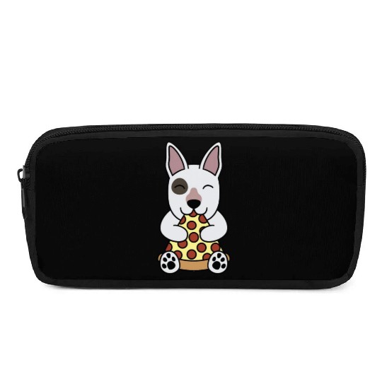 English Bull Terrier Pizza Lover Pencil Cases