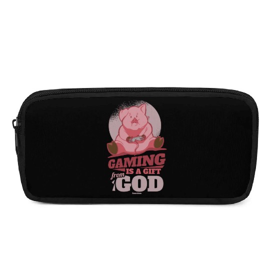 Pig animal piglet farm funny gift Pencil Cases