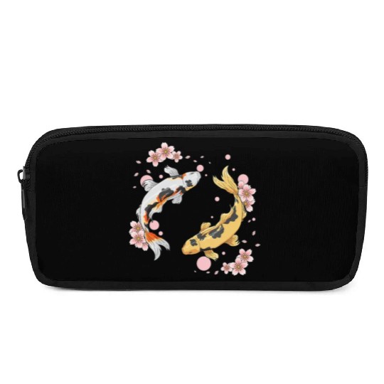 Japanese Koi Fish Carp Pond Japan Tattoo For Koi Pencil Cases