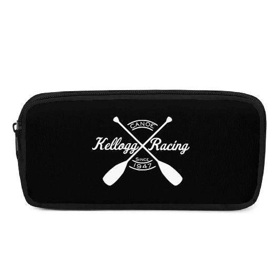 Kellogg Canoe Racing -WHITE Pencil Cases