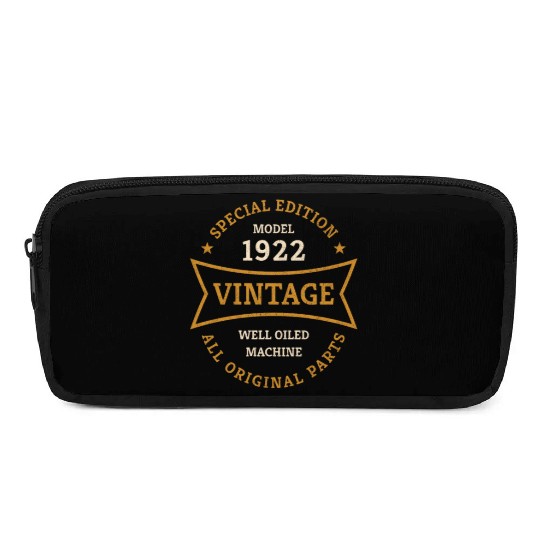 Born 1922 Vintage 100 Year Old 100th Birthday Gift Pencil Cases