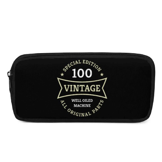 100 Year Old Born 1923 Vintage 100th Birthday Gift Pencil Cases