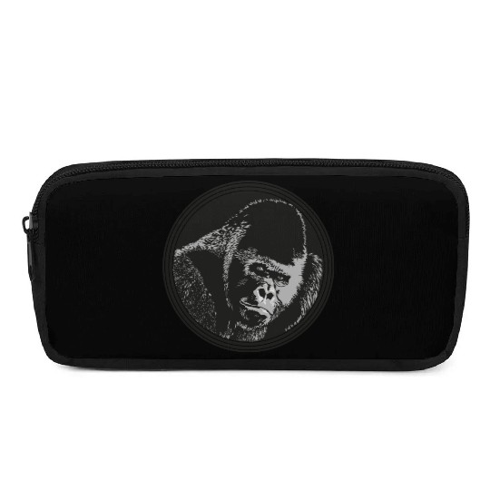 Gorilla ape Pencil Cases