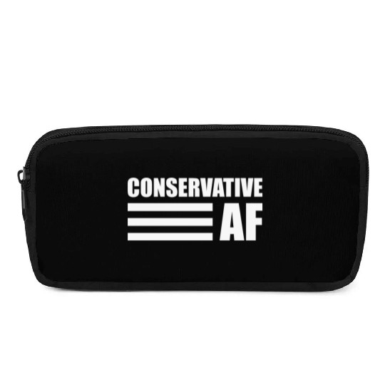 CONSERVATIVE AF Republican Support Anti Liberal Pencil Cases