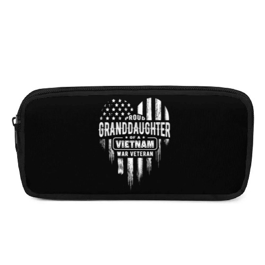 Proud Granddaughter Vietnam Vet Grandpa Veteran US Pencil Cases