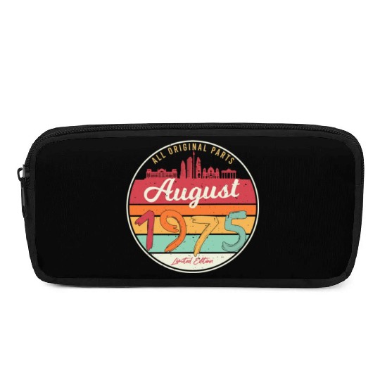 1975 In August Vintage Pencil Cases