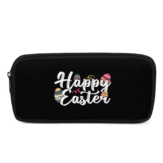 Happy Easter Egg Bunny Sayings Pencil Cases