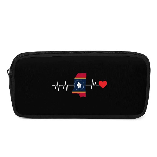 Mississippi Heartbeat Gift Pencil Cases