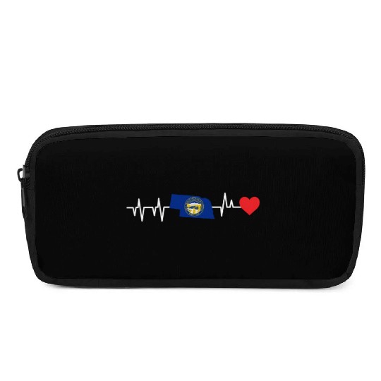 Nebraska Heartbeat Gift Pencil Cases