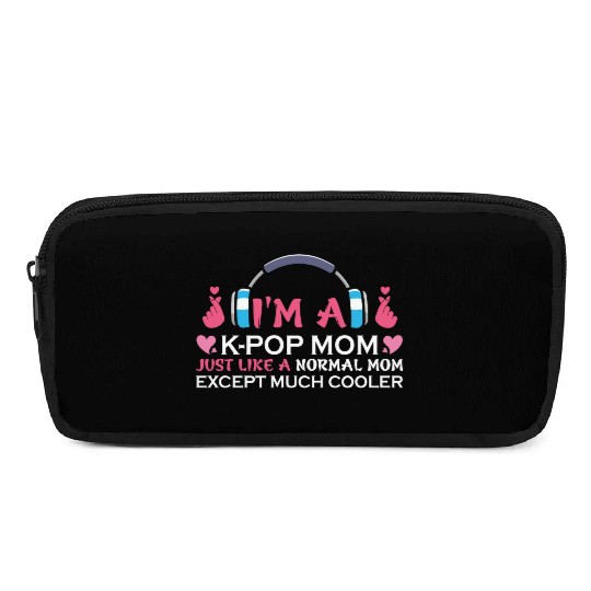 kpop mom, k pop music, korean pop music Pencil Cases